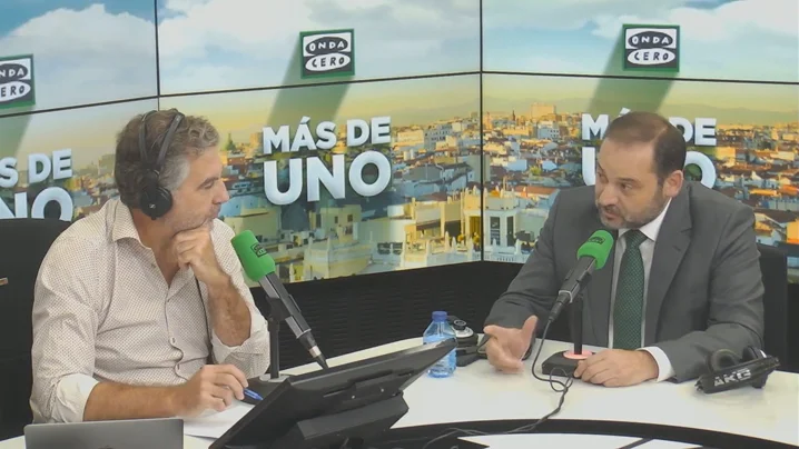  VÍDEO Entrevista completa a José Luis Ábalos en Más de uno 04/09/2019