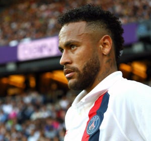 Neymar, con el PSG Neymar, con el PSG