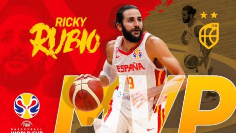 Ricky Rubio, MVP del Mundial de baloncesto 2019