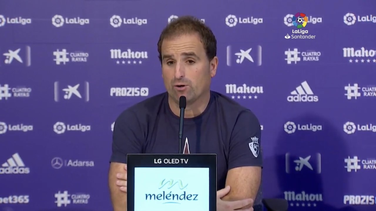Arrasate: “Viendo el cómputo global del partido te queda la sensación de haber podido conseguir los 3 puntos” Arrasate: “Viendo el cómputo global del partido te queda la sensación de haber podido conseguir los 3 puntos”