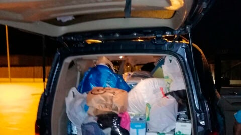 Ayuda recogida en Elche para los damnificados por la DANA en la Vega Baja.