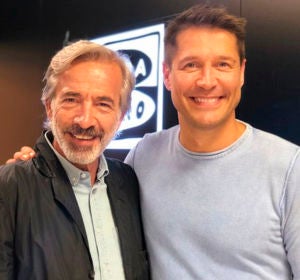Imanol Arias y Jaime Cantizano Imanol Arias y Jaime Cantizano