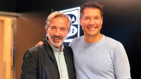 Imanol Arias y Jaime Cantizano