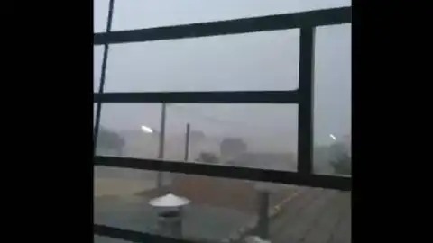 La gota fría se dejó sentir de manera importante en Arroba de los Montes La gota fría se dejó sentir de manera importante en Arroba de los Montes