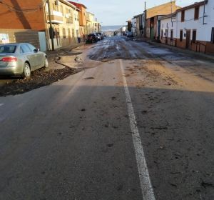 La gota fría causó importantes daños en Arroba de los Montes La gota fría causó importantes daños en Arroba de los Montes