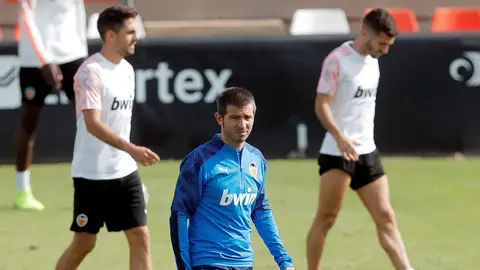 Albert Celades, entrenador del Valencia Albert Celades, entrenador del Valencia