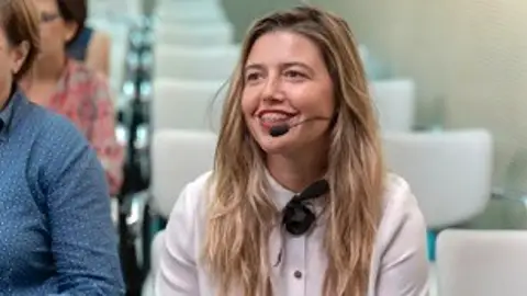 La entrenadora y jugadora de rugby, Marta Lliteras. I Foro Talento