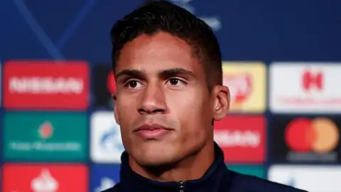 El defensa del Real Madrid, Raphael Varane. El defensa del Real Madrid, Raphael Varane.