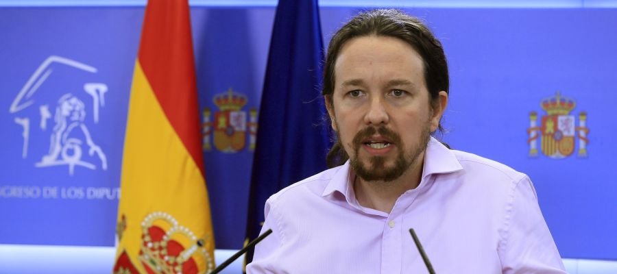 El líder de Unidas Podemos Pablo Iglesias El líder de Unidas Podemos Pablo Iglesias