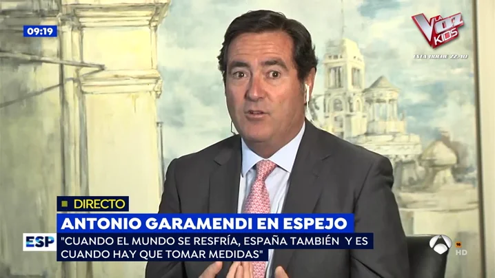 Antonio Garamendi. economia