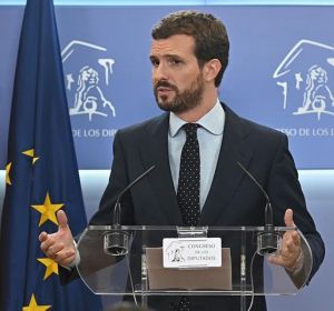 El presidente del PP, Pablo Casado El presidente del PP, Pablo Casado