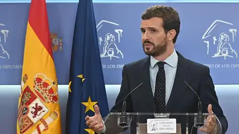 El presidente del PP, Pablo Casado El presidente del PP, Pablo Casado