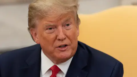 Donald Trump, presidente de Estados Unidos. Donald Trump