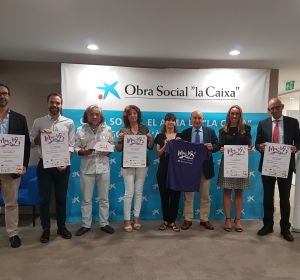 El acto de presentación de la carrera ha contado con la participación de la Técnica de Acción Social de Caixabank en Baleares, Joana Maria Gelabert, el regidor de Deportes del Ayuntamiento de Palma, Francisco Ducrós, la presidenta de la Asociación de Familiares de Enfermos de Alzheimer, Antonia Alarcón, y el director general de Unisport Consulting, Manuel Hernández. El acto de presentación de la carrera ha contado con la participación de la Técnica de Acción Social de Caixabank en Baleares, Joana Maria Gelabert, el regidor de Deportes del Ayuntamiento de Palma, Francisco Ducrós, la presidenta de la Asociación de Familiares de Enfermos de Alzheimer, Antonia Alarcón, y el director general de Unisport Consulting, Manuel Hernández.