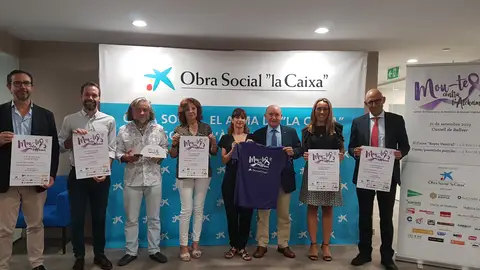 El acto de presentación de la carrera ha contado con la participación de la Técnica de Acción Social de Caixabank en Baleares, Joana Maria Gelabert, el regidor de Deportes del Ayuntamiento de Palma, Francisco Ducrós, la presidenta de la Asociación de Familiares de Enfermos de Alzheimer, Antonia Alarcón, y el director general de Unisport Consulting, Manuel Hernández. El acto de presentación de la carrera ha contado con la participación de la Técnica de Acción Social de Caixabank en Baleares, Joana Maria Gelabert, el regidor de Deportes del Ayuntamiento de Palma, Francisco Ducrós, la presidenta de la Asociación de Familiares de Enfermos de Alzheimer, Antonia Alarcón, y el director general de Unisport Consulting, Manuel Hernández.