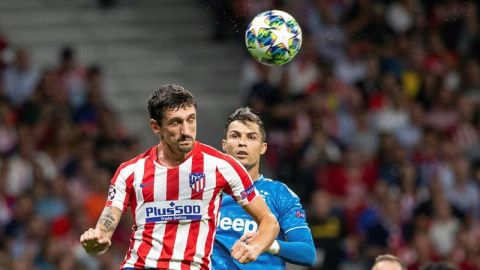El defensa del Atl&eacute;tico, Stephan Savic. 