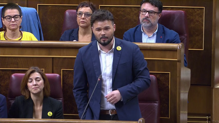 Rubén Amón indulta a Gabriel Rufián: "Ha cambiado, lo ha poseído un abrumador celo institucional" Rubén Amón indulta a Gabriel Rufián: "Ha cambiado, lo ha poseído un abrumador celo institucional"