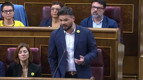 Gabriel Rufián: "La gente está hasta los bemoles de nosotros" Gabriel Rufián: "La gente está hasta los bemoles de nosotros"