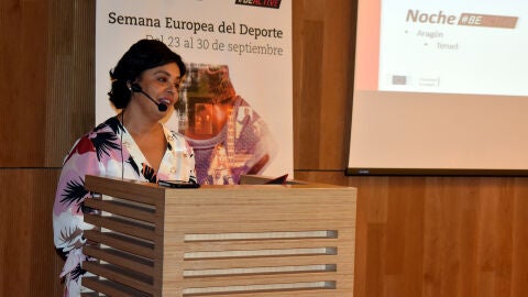 Zamora, durante la presentaci&oacute;n en Madrid de la Semana Europea del Deporte