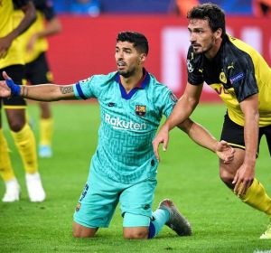 El delantero del Barcelona, Luis Suárez. El delantero del Barcelona, Luis Suárez.