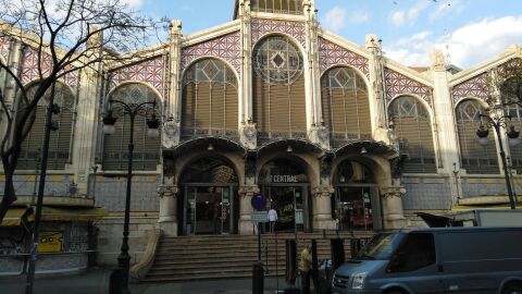 Fachada del Mercado Central