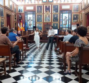 Alberto Jarabo, Portavoz de Cort, en el acto de escrutinio de los presupuestos participativos. Alberto Jarabo, Portavoz de Cort, en el acto de escrutinio de los presupuestos participativos.