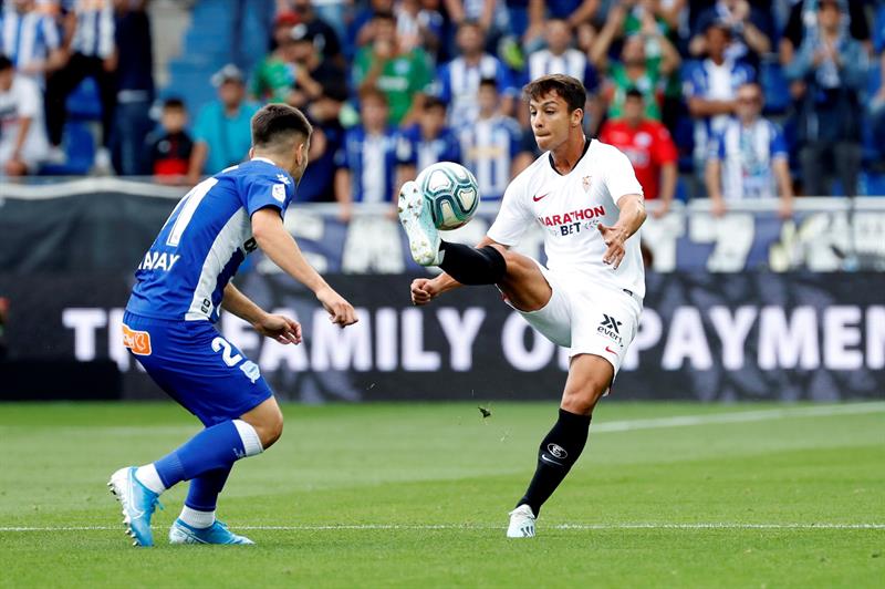 Oliver Torres: "'¿El gol? La verdad que no sé cómo ha salido pero es de esas veces que ha entrado" Oliver Torres: "'¿El gol? La verdad que no sé cómo ha salido pero es de esas veces que ha entrado"