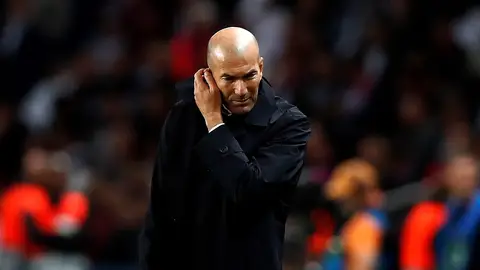 El entrenador del Real Madrid, Zinedine Zidane. El entrenador del Real Madrid, Zinedine Zidane.