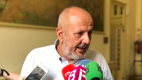 Miquel Ensenyay, Portavoz de Mes per Mallorca en el Parlament balear. 