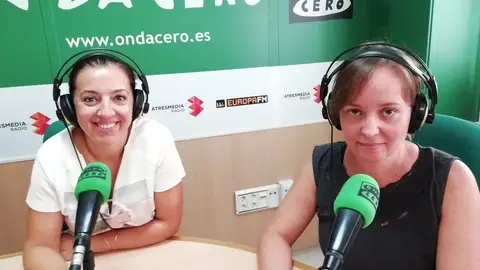 Jessica Piñero y Belén Candela de la Fundación Salud Infantil Jessica Piñero y Belén Candela de la Fundación Salud Infantil