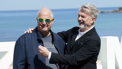 Son el protagonista y el director de 'Blackbird' ('La decisi&oacute;n'), la pel&iacute;cula inaugural de 2019
