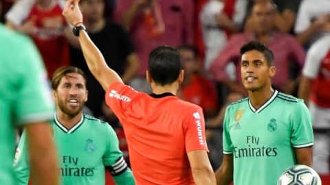 El central blanco, Sergio Ramos. 