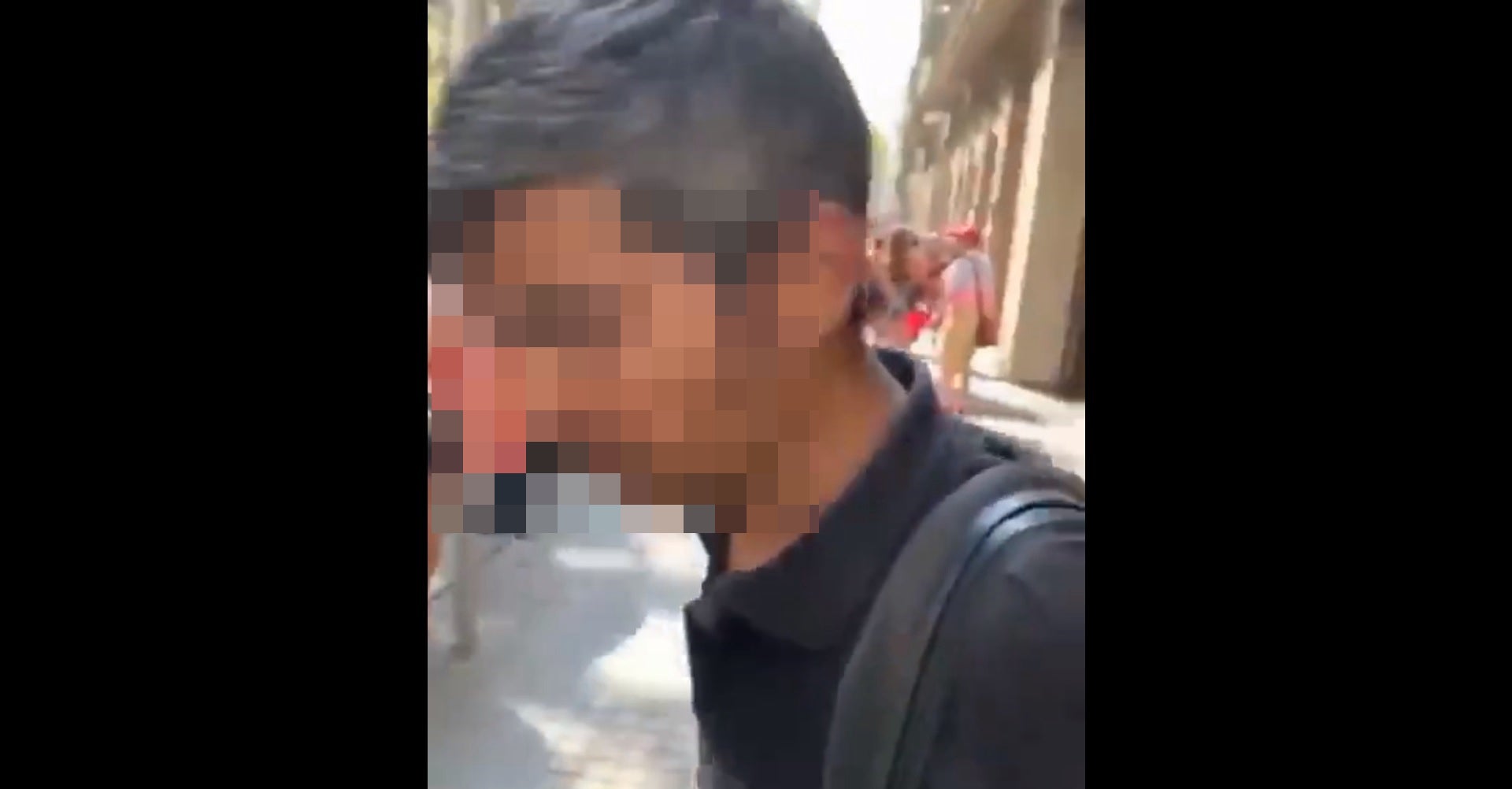 Un ciudadano justiciero combate a collejas a los carteristas Un ciudadano justiciero combate a collejas a los carteristas