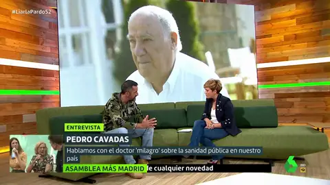 Pedro Cavadas defiende las donaciones de Amancio Ortega: "Podría quemar su dinero y lo dona a la Sanidad" Pedro Cavadas defiende las donaciones de Amancio Ortega: "Podría quemar su dinero y lo dona a la Sanidad"