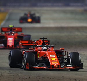 Vettel, en Singapur Vettel, en Singapur