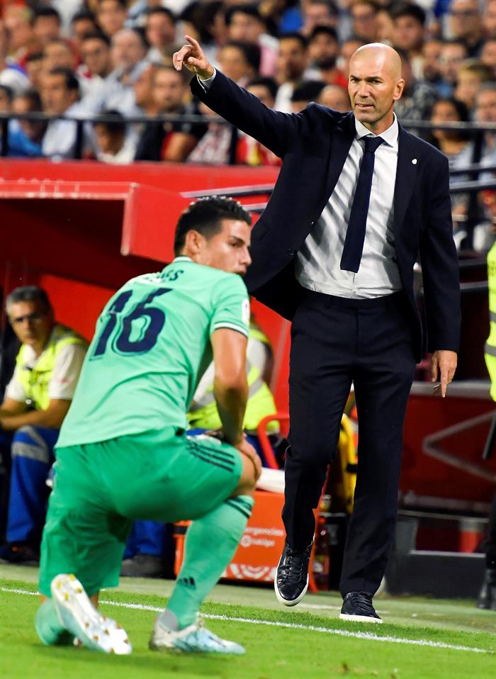 Zidane: "Me alegro por mi equipo, han dado todo en el campo y se lo merecen" Zidane: "Me alegro por mi equipo, han dado todo en el campo y se lo merecen"