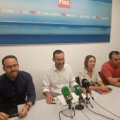 Rueda prensa de balance del PSOE de Elche de los primeros 100 días de mandato.