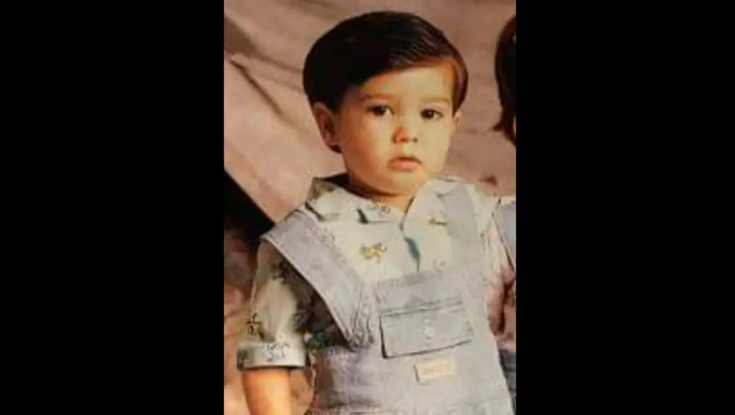 Borja Fernández Sedano de niño Borja Fernández Sedano de niño