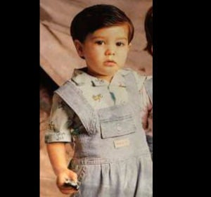 Borja Fernández Sedano de niño Borja Fernández Sedano de niño