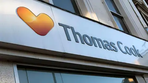 Una de las oficinas de Thomas Cook en Londres Una de las oficinas de Thomas Cook en Londres