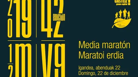 Presentación de la Media Maratón de Vitoria Domingo, 22 de diciembre