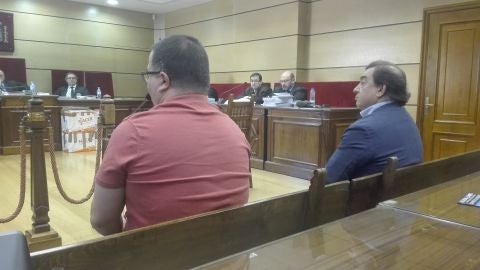 Manso y Hermos Murillo, durante la vista oral