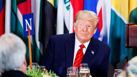 El presidente de EEUU, Donald Trump El presidente de EEUU, Donald Trump