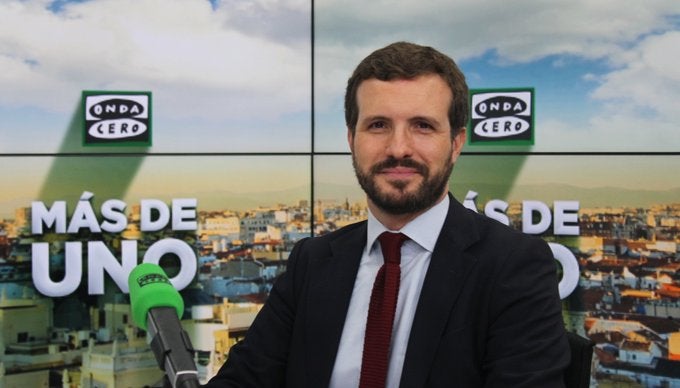 Casado, sobre la exhumación de Franco: "El Gobierno está muy pendiente del calendario para poner ciertos asuntos sobre la mesa" Casado, sobre la exhumación de Franco: "El Gobierno está muy pendiente del calendario para poner ciertos asuntos sobre la mesa"