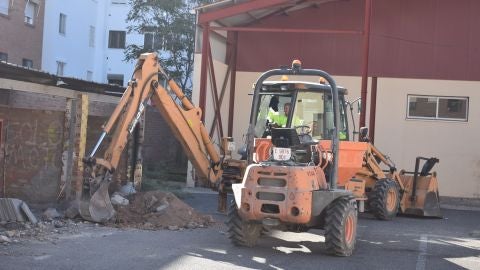 Las obras del Guardapasos comenzaron la semana pasada Las obras del Guardapasos comenzaron la semana pasada