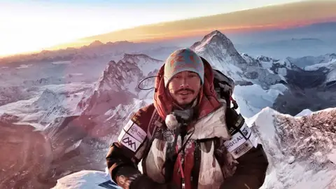 Nirmal Purja, exsoldado nepalí. Nirmal Purja, exsoldado nepalí.