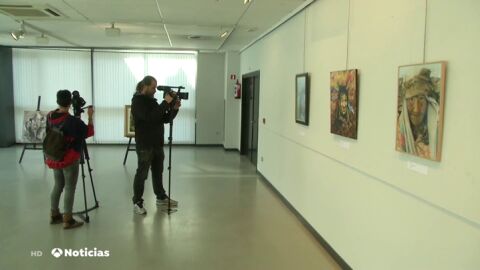 Cr&iacute;ticas por la exposici&oacute;n de los cuadros del etarra Jon Bienzobas en Gald&aacute;cano
