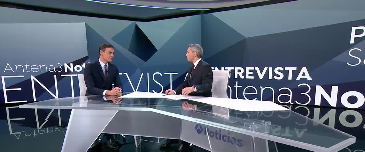 Pedro Sánchez: "La gran coalición es el trampantojo que usan Podemos y PP antes de las elecciones" Pedro Sánchez: "La gran coalición es el trampantojo que usan Podemos y PP antes de las elecciones"