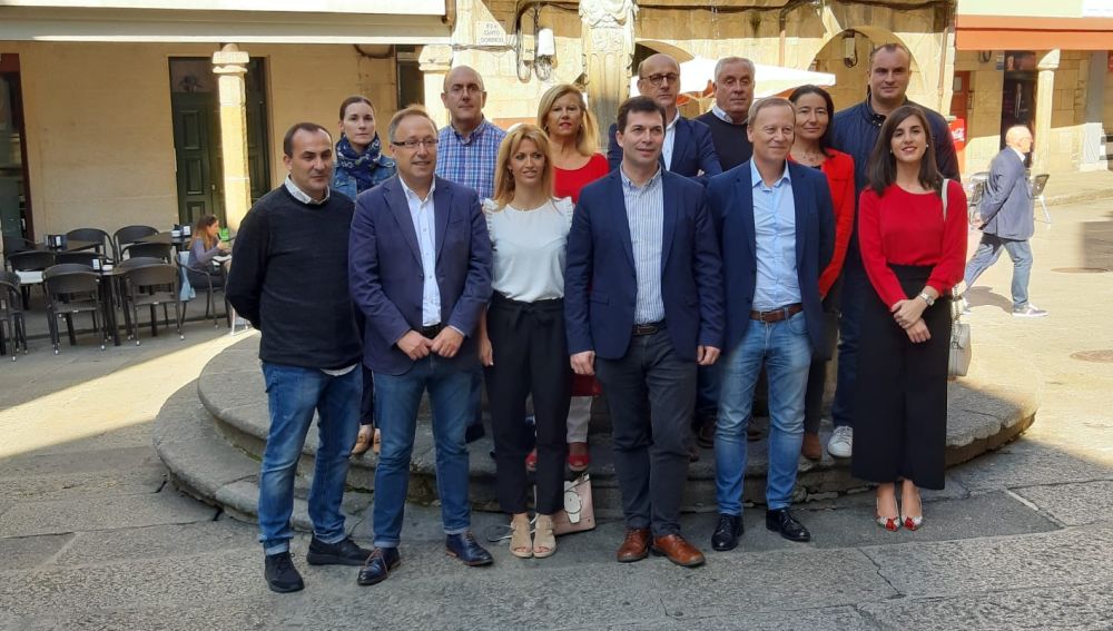 Presentación candidatura socialista en Ourense