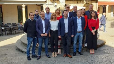 Presentaci&oacute;n candidatura socialista en Ourense